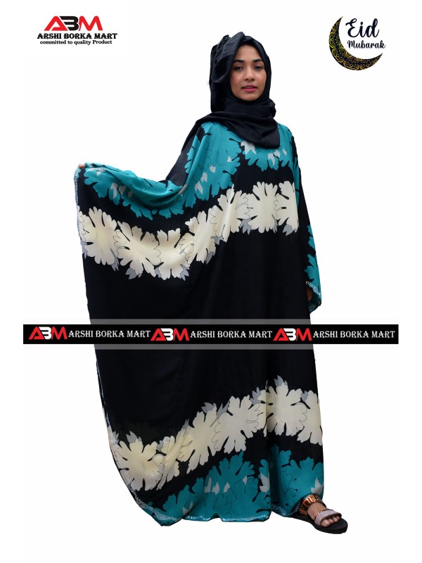 MC Stone Simple abaya in Paste