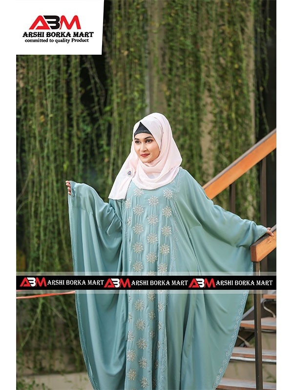 Butterfly party wear abaya